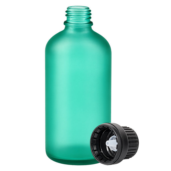100 ml dråbeflaske 2 mm sort OV GreenLine UT18/100 100 ml dråbeflaske 2 mm sort OV GreenLine UT18/100