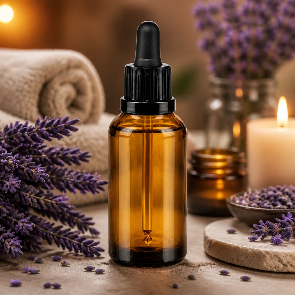 30 ml BrownLine-glasflaske med pipette i farmaceutkvalitet til professionel brug