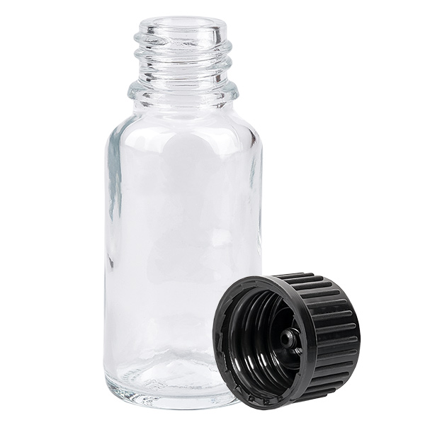 20 ml flaske 11 mm SV sort STD ClearLine UT18/20 20 ml flaske 11 mm SV sort STD ClearLine UT18/20