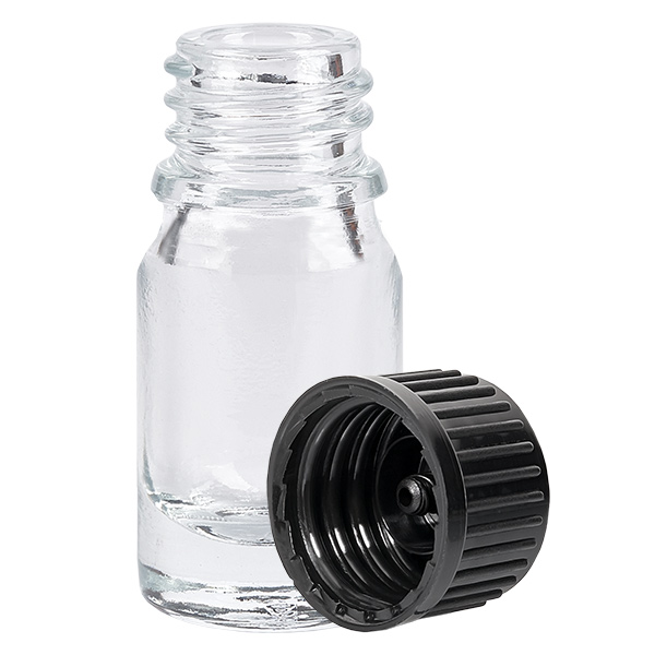 5ml flaske 11mm SV sort STD ClearLine UT18/5 5ml flaske 11mm SV sort STD ClearLine UT18/5