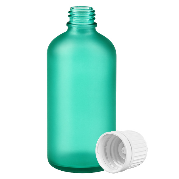 100 ml flaske 11 mm SV hvid OV GreenLine UT18/100 100 ml flaske 11 mm SV hvid OV GreenLine UT18/100