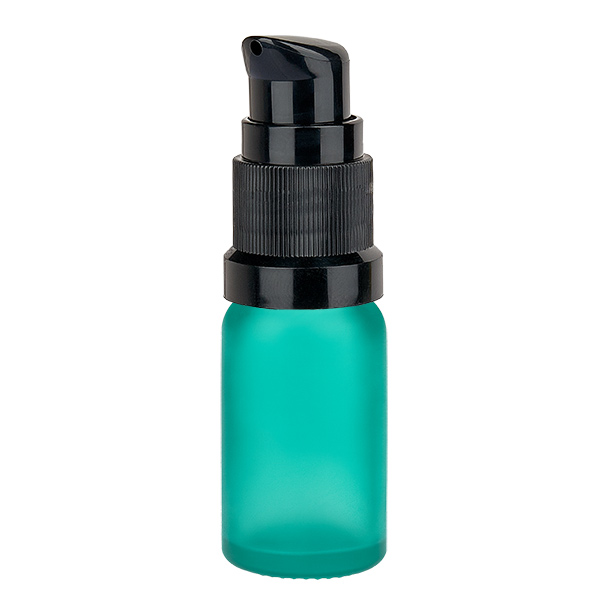 10 ml pumpeflaske sort STD GreenLine UT18/10 10 ml pumpeflaske sort STD GreenLine UT18/10