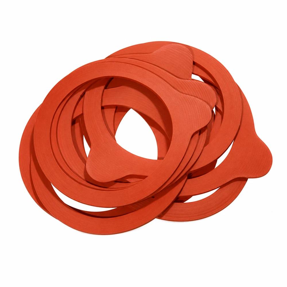 Tætningsring af naturgummi RR80 Konserveringsring naturgummi RR80 orange Gummiringe til konserveringsglas Forseglingsringe Konserveringshjælp