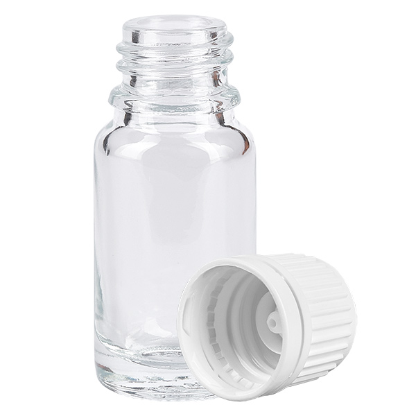 10 ml flaske 11 mm SV hvid OV ClearLine UT18/10 10 ml flaske 11 mm SV hvid OV ClearLine UT18/10
