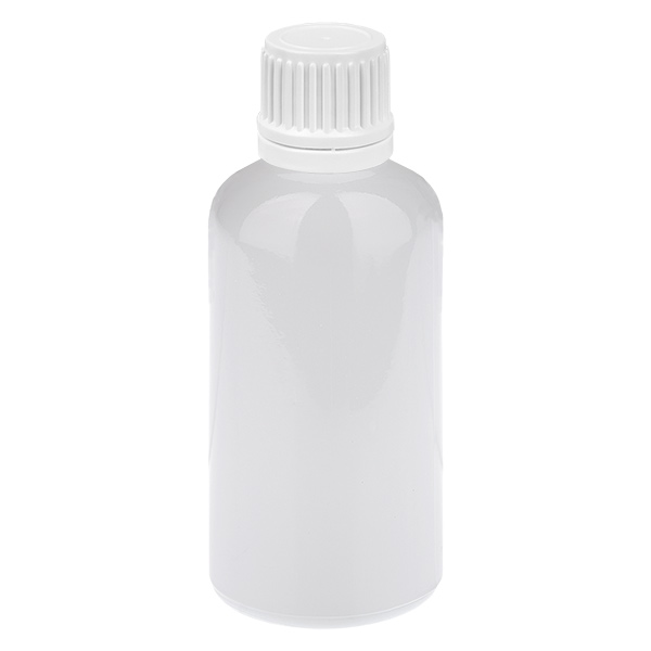 50 ml flaske 11 mm skruelåg hvid originalitetslukning WhiteLine UT18/50 50 ml flaske 11 mm skruelåg hvid originalitetslukning WhiteLine UT18/50