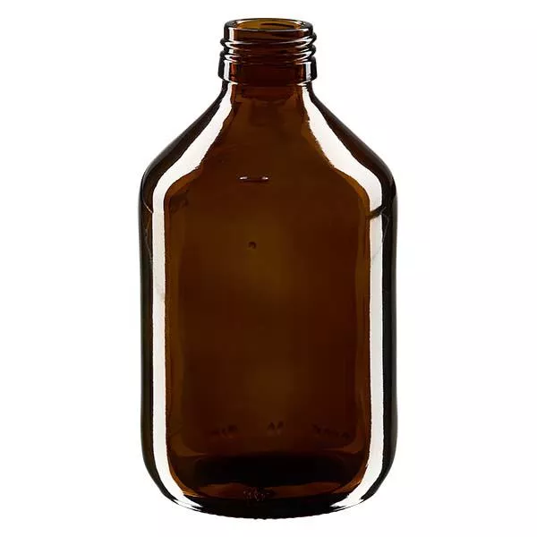 300 ml medicinflaske brun, uden hætte PP28 ApoGlas. Farmaceutisk kvalitet fra EU-produktion. 28 mm gevind. (sirup, let glasflaske) 300 ml medicinflaske brun, uden hætte PP28 ApoGlas. Farmaceutisk kvalitet fra EU-produktion. 28 mm gevind. (sirup, let glasflaske)