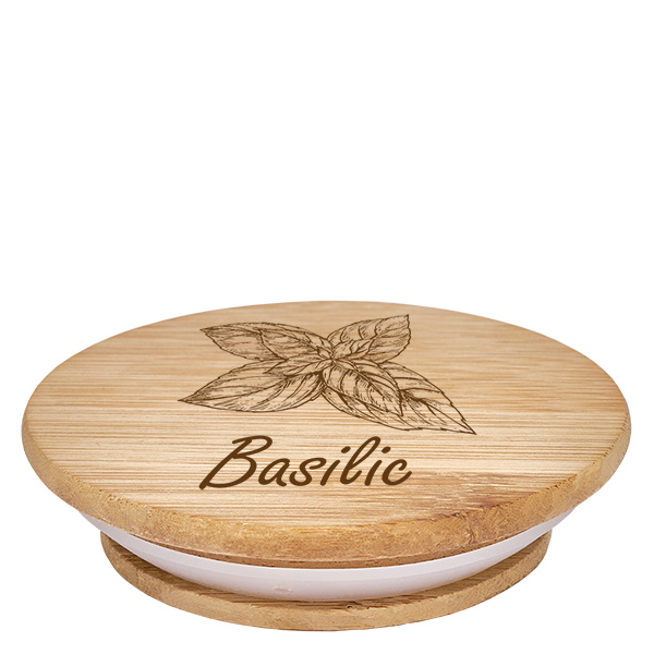 Træcover "Basilic" til WECK RR60 Træcover "Basilic" til WECK RR60