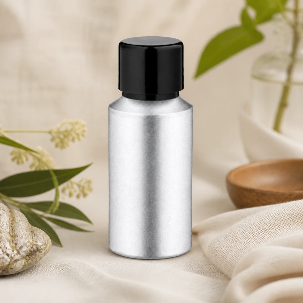 30 ml farvet aluminiumsflaske med skruelåg 30 ml aluminiumsflaske af høj kvalitet med bejdset overflade og sikkert skruelåg