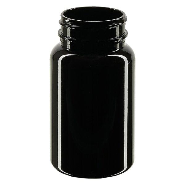 Petpacker 100ml brun åben. 38 mm uden låg