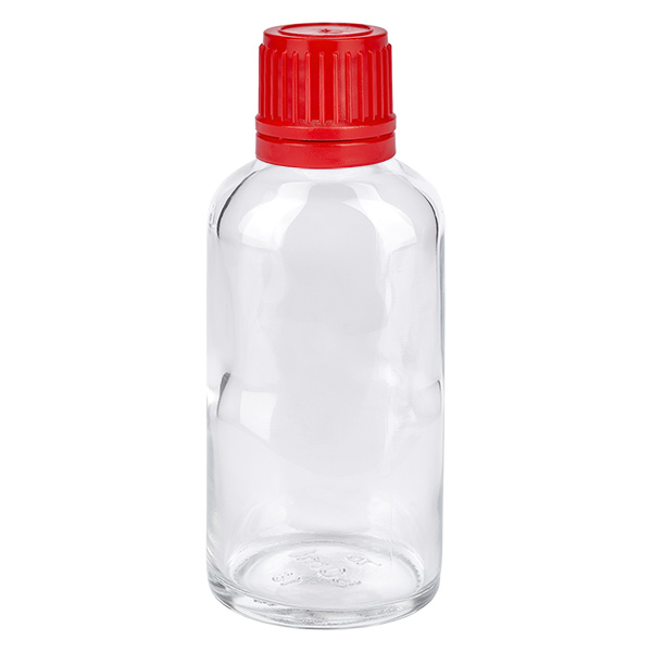 50 ml flaske 11 mm SV rød OV ClearLine UT18/50 50 ml flaske 11 mm SV rød OV ClearLine UT18/50