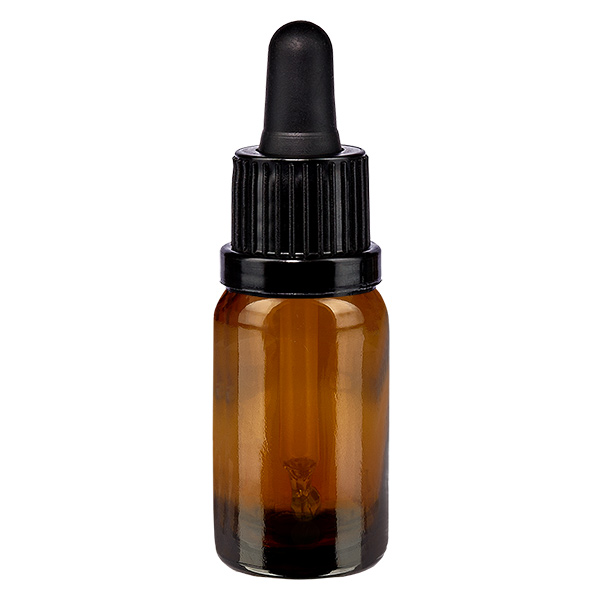 10 ml pipetteflaske sort OV BrownLine UT18/10