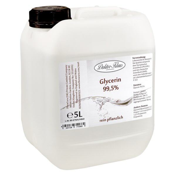 Glycerin (99,5%) 5 liter Doktor-Klaus Glycerin (99,5%) 5 liter Doktor-Klaus