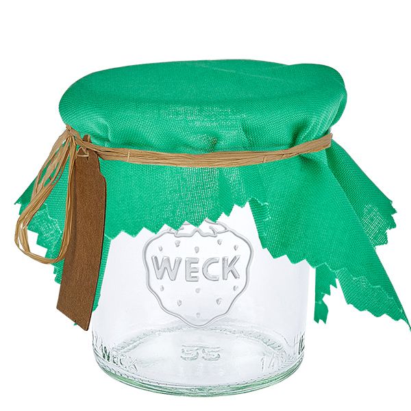 Stofdækkeserviet grøn 150x150mm firkantet