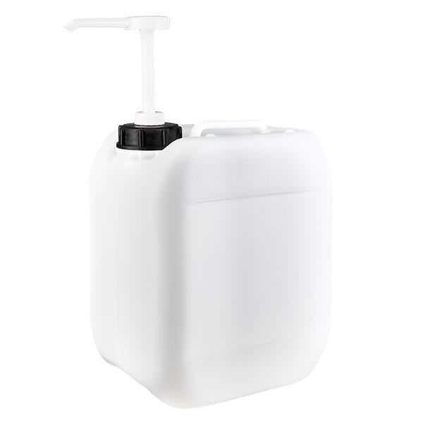 Beholder 5 liter med doseringspumpe Beholder 5 liter med doseringspumpe