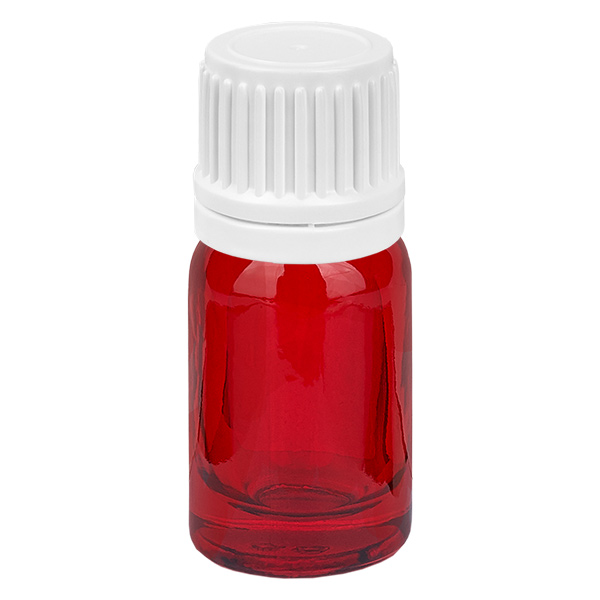 5 ml Dropperflaske 0,7 mm hvid OV RedLine UT18/5