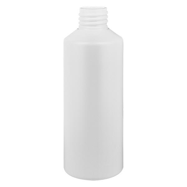 Apoteksflaske HDPE 100 ml hvid, uden låg Apoteksflaske HDPE 100 ml hvid, uden låg