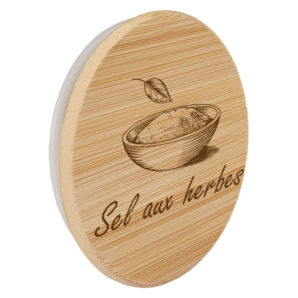 Træbeklædning "Sel aux herbes" til WECK RR60 Træbeklædning "Sel aux herbes" til WECK RR60