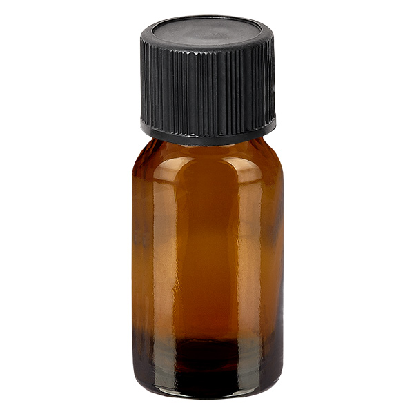10 ml dråbeflaske 1 mm sort STD BrownLine UT18/10