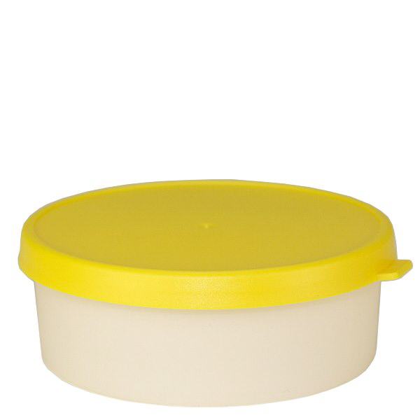 Flad universal plastdåse (sputumdåse) 90 ml Flad universal plastdåse (sputumdåse) 90 ml