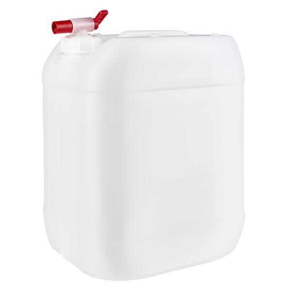 Beholder 20 liter med aftapningshane Beholder 20 liter med aftapningshane