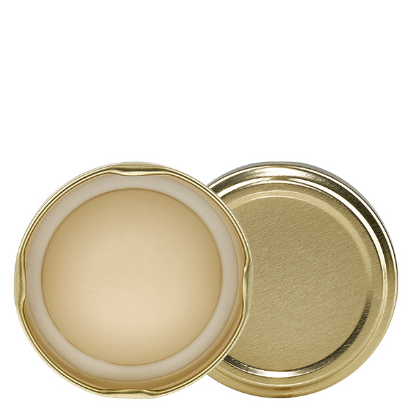 58 mm BasicSeal-cover guld (TO58) UNiTWIST 58 mm BasicSeal-cover guld (TO58) UNiTWIST