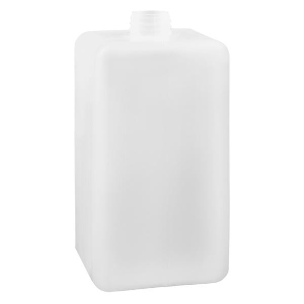 Kemikalieflaske 1500 ml, smal hals fremstillet af PE-HD, naturfarve, GL 32