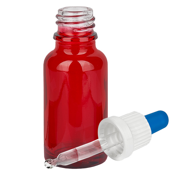 20 ml pipetteflaske hvid/blå OV RedLine UT18/20 20 ml pipetteflaske hvid/blå OV RedLine UT18/20