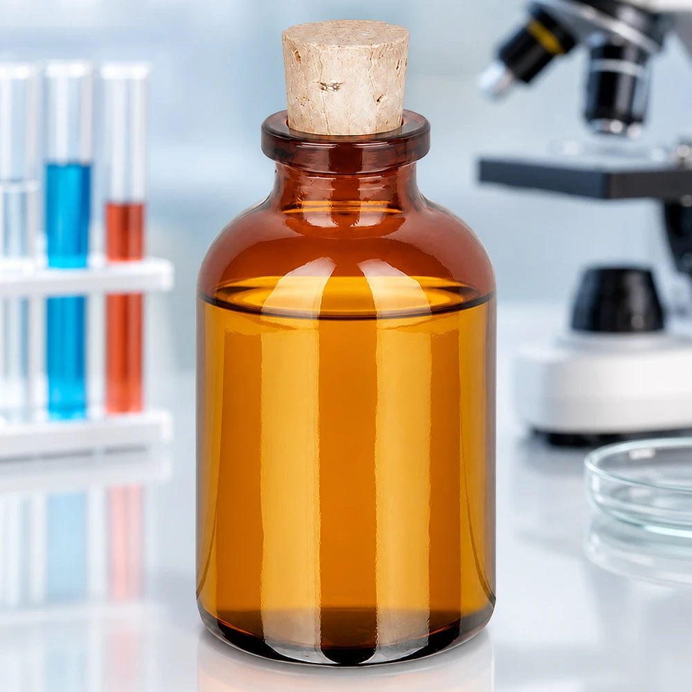 Flaske ravfarvet glas 30ml med kork 11/14mm Kompakte Braunglasflasche 30ml mit Korken 11/14mm für Parfum und Hydrolate