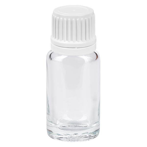 10 ml flaske 11 mm SV hvid OV ClearLine UT18/10 10 ml flaske 11 mm SV hvid OV ClearLine UT18/10