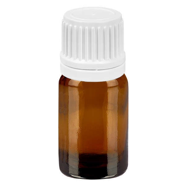 5 ml Dropperflaske 0,7 mm hvid OV BrownLine UT18/5