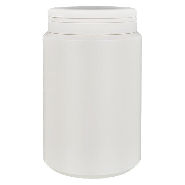 Kapselæske 1000 ml hvid med Jaycap OV hvid Kapselæske 1000 ml hvid med Jaycap OV hvid