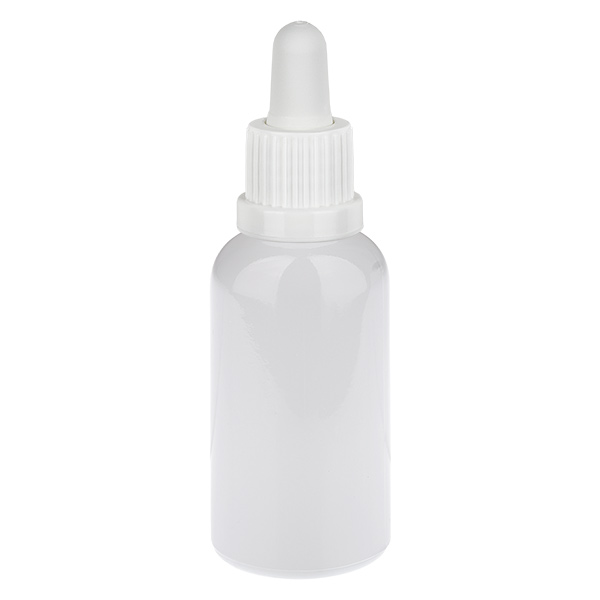 30 ml pipetteflaske hvid Originalitetslukning WhiteLine UT18/30 30 ml pipetteflaske hvid Originalitetslukning WhiteLine UT18/30