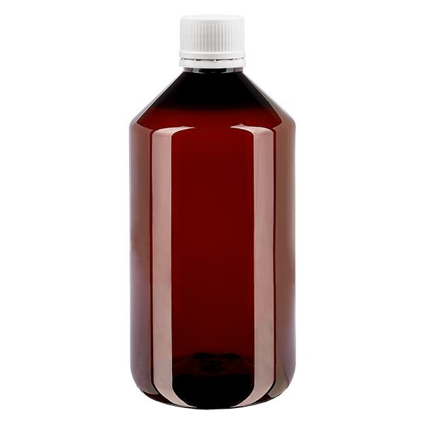 PET-flaske 750 ml med grøn hætte OV PET-flaske 750 ml med grøn hætte OV
