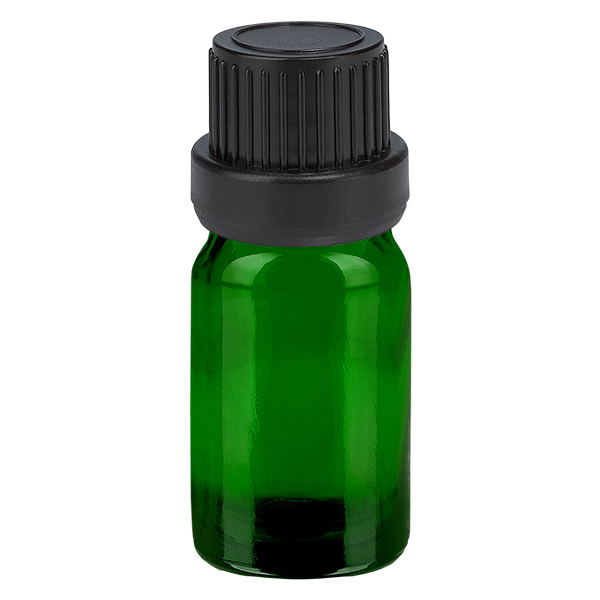 5ml Dropperflaske 2mm sort OV GreenLine UT18/5 5ml Dropperflaske 2mm sort OV GreenLine UT18/5
