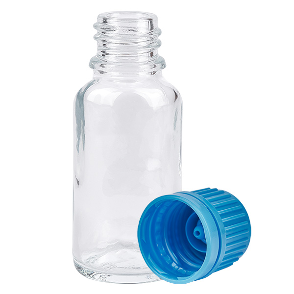20 ml flaske 11 mm SV blå OV ClearLine UT18/20 20 ml flaske 11 mm SV blå OV ClearLine UT18/20