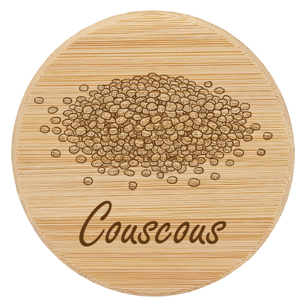 Kappe i træ "Couscous" til WECK RR100 Kappe i træ "Couscous" til WECK RR100