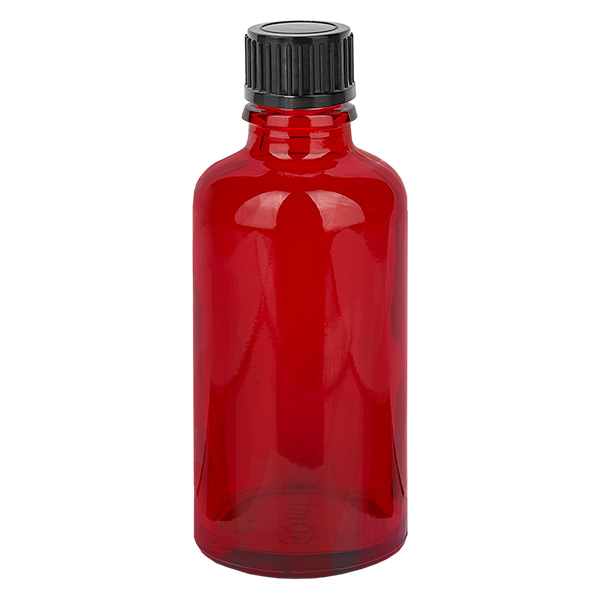 50 ml flaske 11 mm SV sort STD RedLine UT18/50 50 ml flaske 11 mm SV sort STD RedLine UT18/50