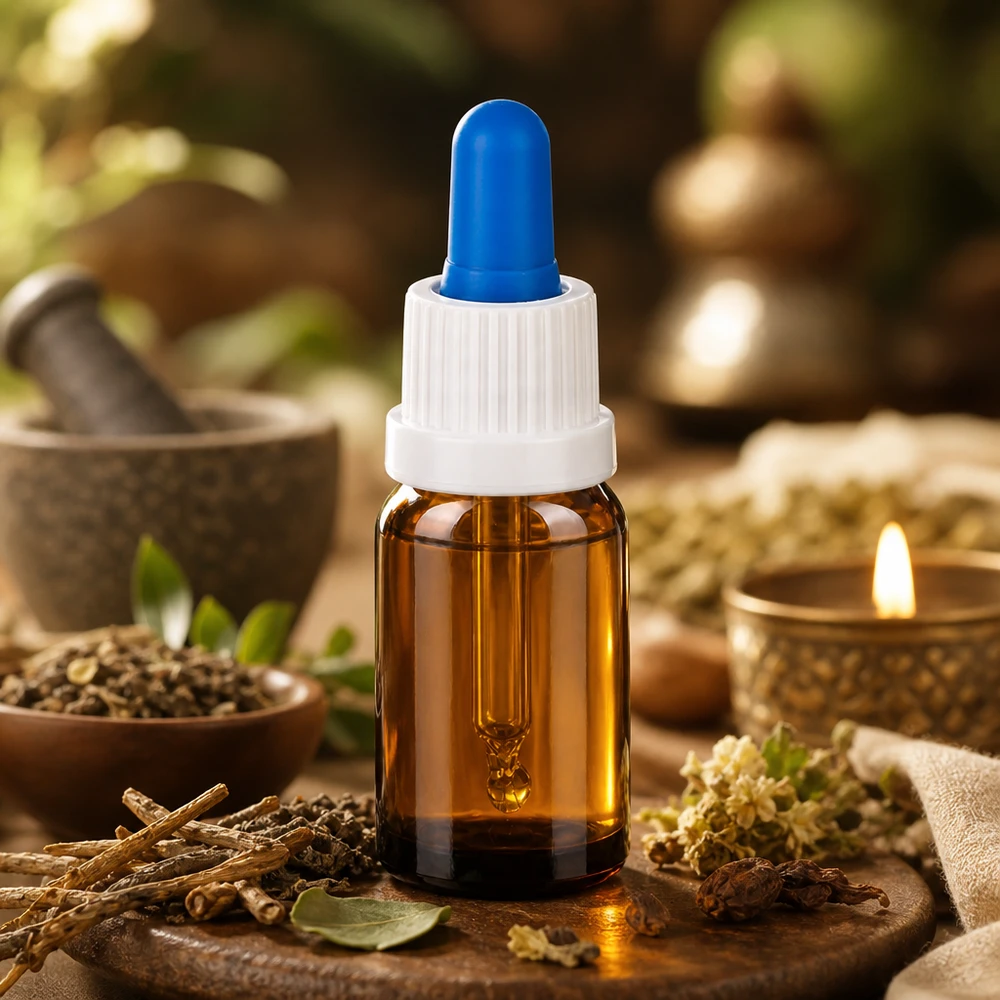 10 ml pipetteflaske hvid/blå OV BrownLine UT18/10 Præcis 10 ml pipetteflaske BrownLine med blå spids til nøjagtig dråbedosering af olier