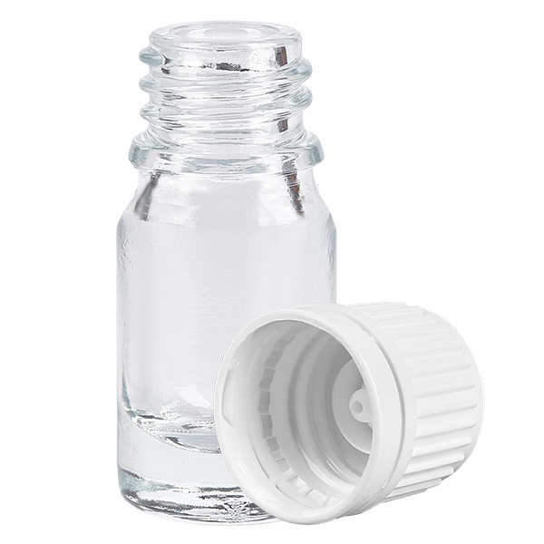 5 ml flaske 11 mm SV hvid OV ClearLine UT18/5 5 ml flaske 11 mm SV hvid OV ClearLine UT18/5