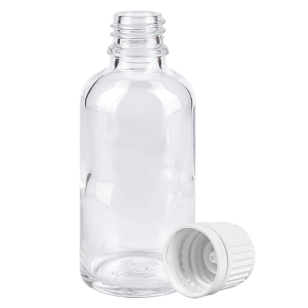 50 ml flaske 11 mm SV hvid OV ClearLine UT18/50 50 ml flaske 11 mm SV hvid OV ClearLine UT18/50