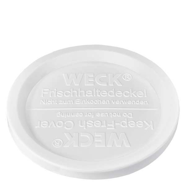 WECK/REX keep-fresh-låg RR120 WECK REX konserveringslåg RR120 hvid transparent rund til konserveringsglas Konservering Opbevaring