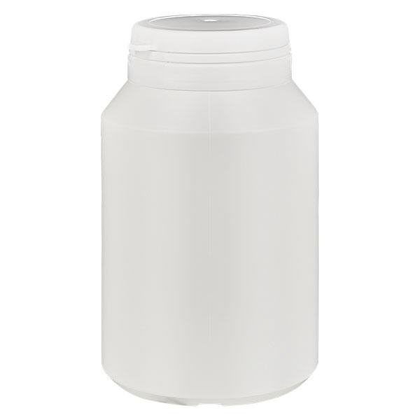 Kapselæske 200 ml hvid med Jaycap OV hvid Kapselæske 200 ml hvid med Jaycap OV hvid