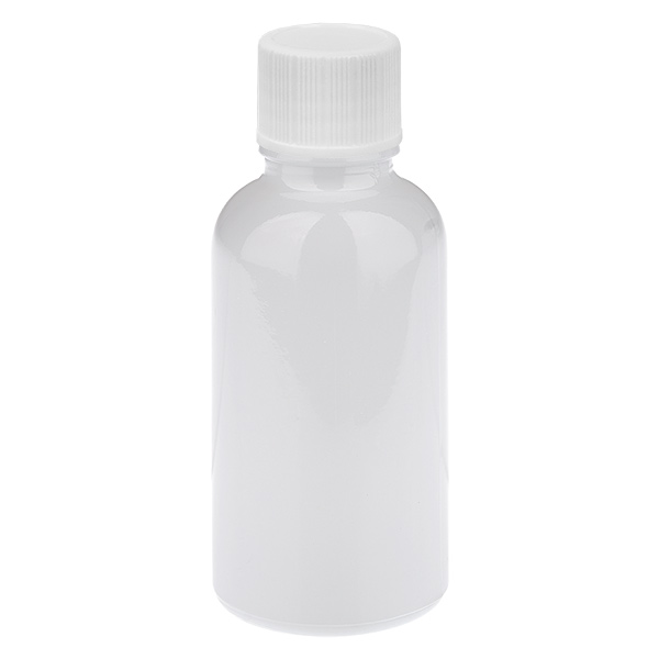 30 ml flaske 11 mm skruelåg hvid standard WhiteLine UT18/30 30 ml flaske 11 mm skruelåg hvid standard WhiteLine UT18/30