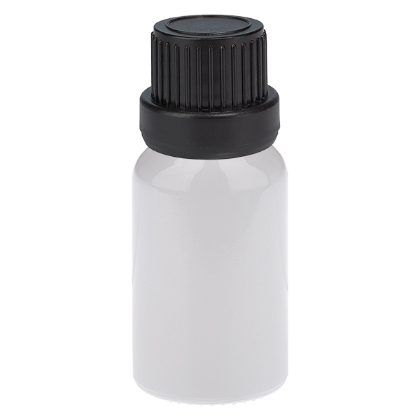 10 ml flaske 11 mm skruelåg sort originalitetslås WhiteLine UT18/10 10 ml flaske 11 mm skruelåg sort originalitetslås WhiteLine UT18/10