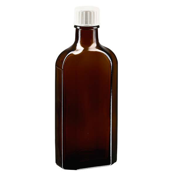 150 ml Meplat brunt skruelåg med hældering 150 ml Meplat brunt skruelåg med hældering