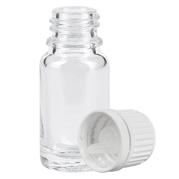 10 ml Dropperflaske 0,7 mm hvid OV ClearLine UT18/10 10 ml Dropperflaske 0,7 mm hvid OV ClearLine UT18/10