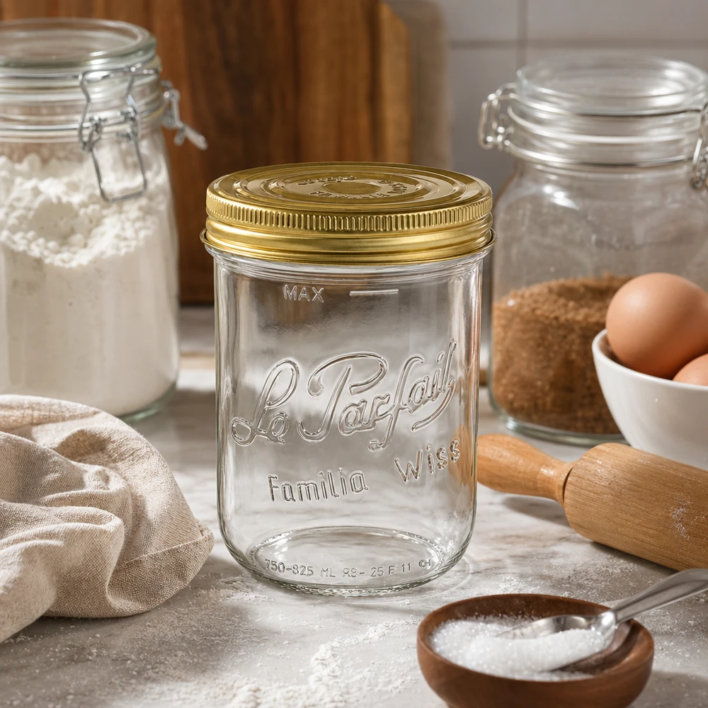 Le Parfait® Familia Wiss 750 g Ø100 mm glas Le Parfait® Familia Wiss 750 g Ø100 mm glas