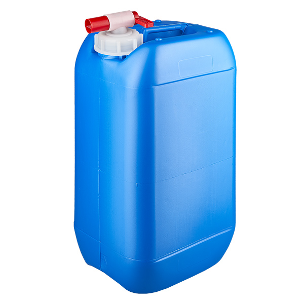 15 liters blå dunk med taphane 15 liters blå dunk med taphane