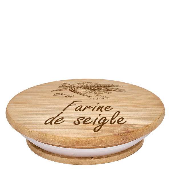 Træcover "farine de seigle" til WECK RR100 Træcover "farine de seigle" til WECK RR100