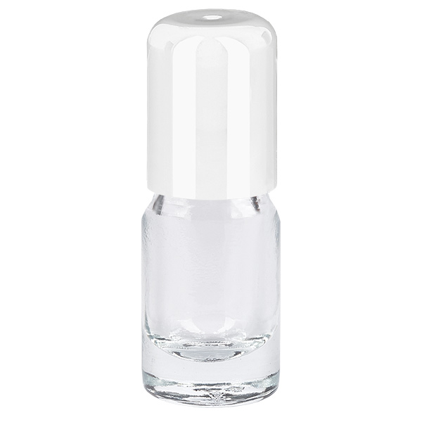 5 ml roll-on flaske hvid STD ClearLine UT18/5